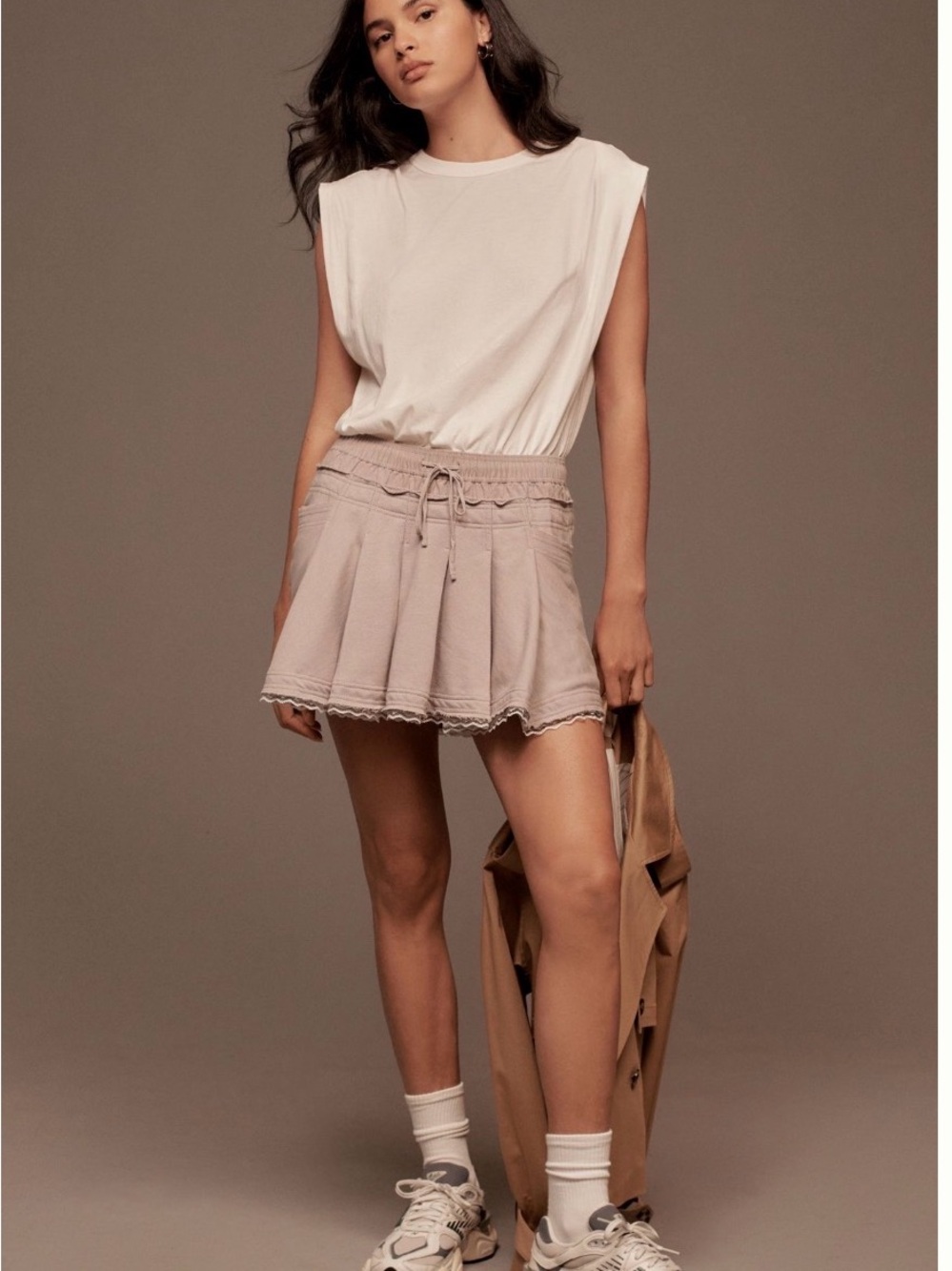 Anthropologie Daily Practice Twofer Mini Dress XXS